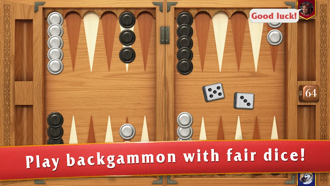 Backgammon Masters  [МОД Mega Pack] Screenshot 1