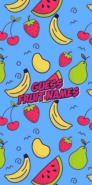 Guess the fruit name game  [МОД Много денег] Screenshot 1