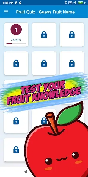 Guess the fruit name game  [МОД Много денег] Screenshot 2