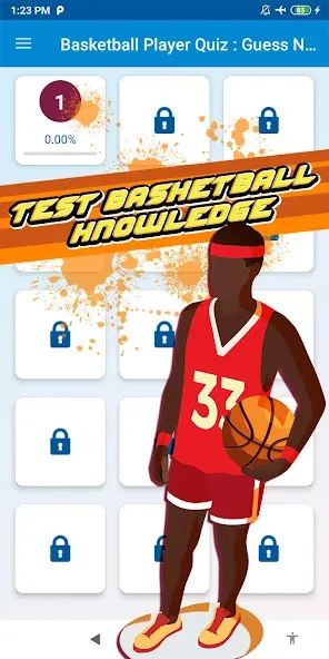 basketball player quiz  [МОД Много денег] Screenshot 2