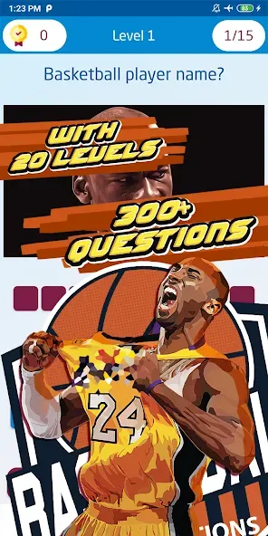 basketball player quiz  [МОД Много денег] Screenshot 3