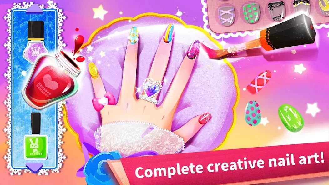 Little Panda: Princess Salon  [МОД Бесконечные монеты] Screenshot 4