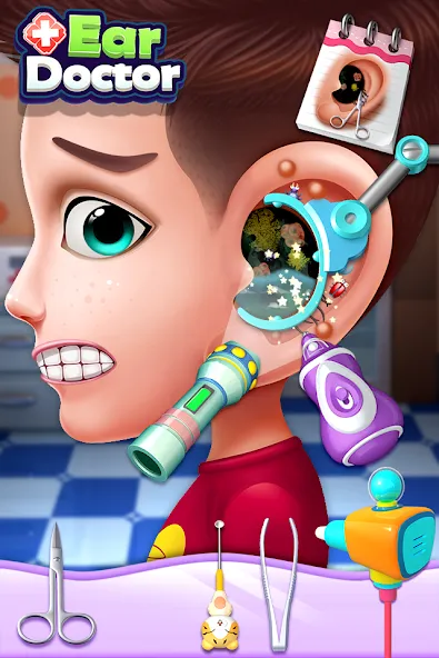 Ear Doctor  [МОД Много монет] Screenshot 2