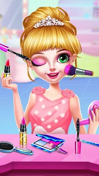 Princess Makeup Salon  [МОД Бесконечные деньги] Screenshot 2