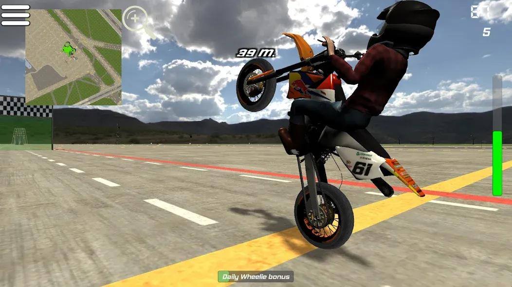 Wheelie King 5 (Уили Кинг 5)  [МОД Menu] Screenshot 1