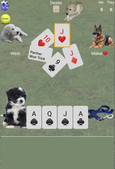 K9 Euchre (К9 Юкер)  [МОД Бесконечные монеты] Screenshot 2