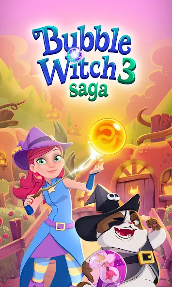 Bubble Witch 3 Saga (Бабл Витч 3 Сага)  [МОД Unlocked] Screenshot 5