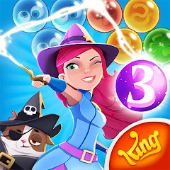 Скачать взлом Bubble Witch 3 Saga (Бабл Витч 3 Сага)  [МОД Unlocked] на Андроид