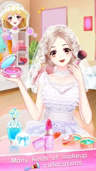 Makeup Bride: Perfect Wedding  [МОД Бесконечные деньги] Screenshot 1