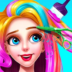 Скачать взлом Girls Hair Salon [МОД Меню] на Андроид