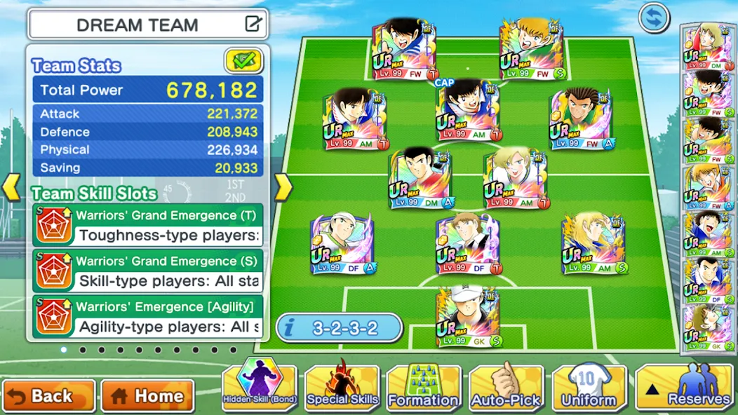 Captain Tsubasa: Dream Team (Капитан Цубаса)  [МОД Unlocked] Screenshot 5