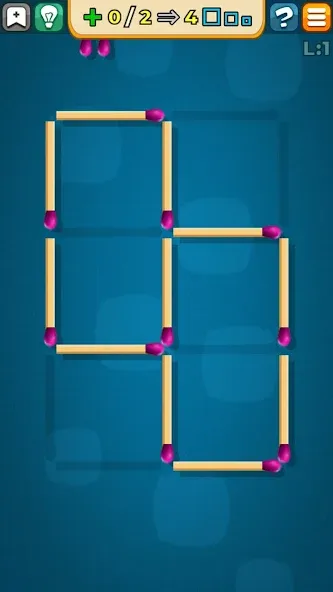 Matches Puzzle Game  [МОД Много монет] Screenshot 2