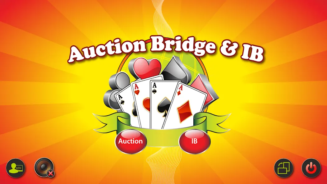 Auction Bridge & IB Card Game  [МОД Много монет] Screenshot 1