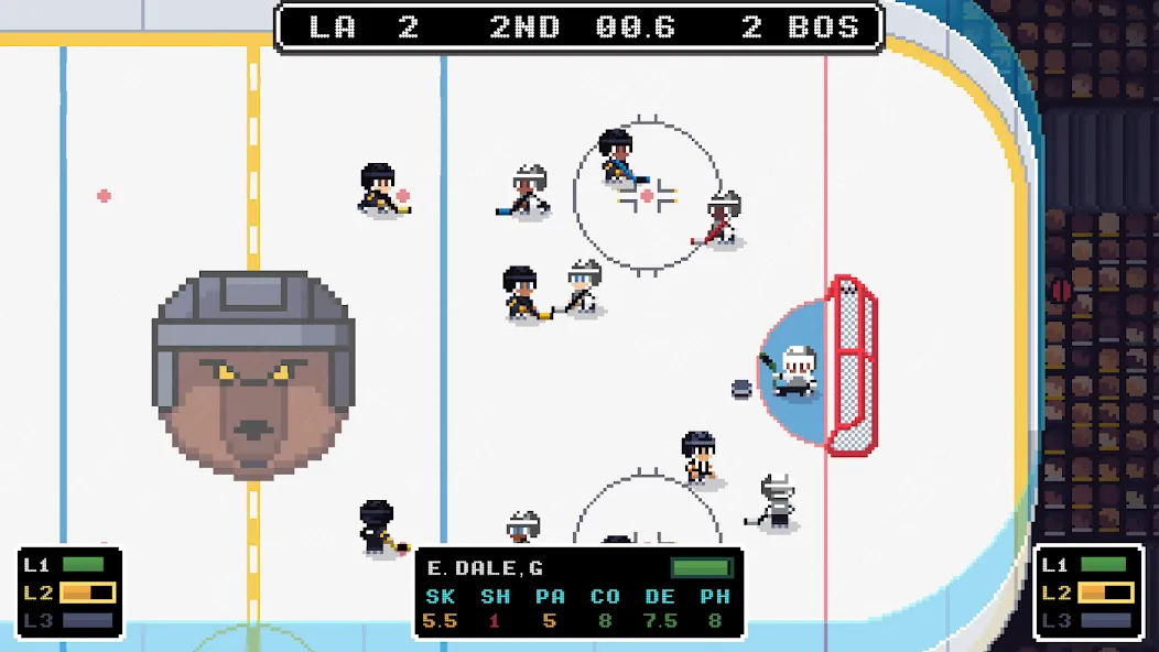 Ice League Hockey (Айс Лиг Хоккей)  [МОД Unlocked] Screenshot 5