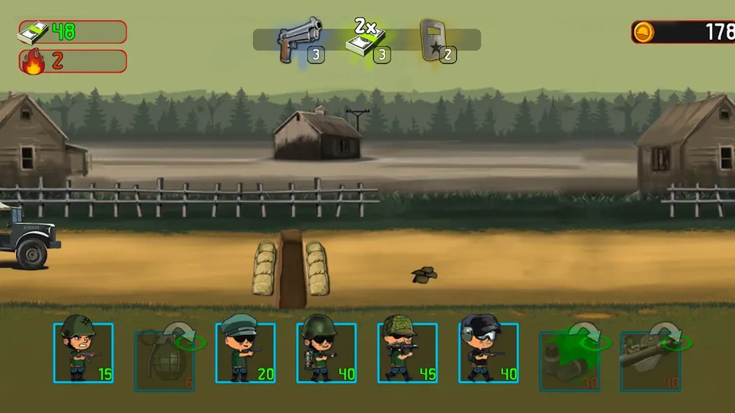 Army War: Military Troop Games  [МОД Много денег] Screenshot 2