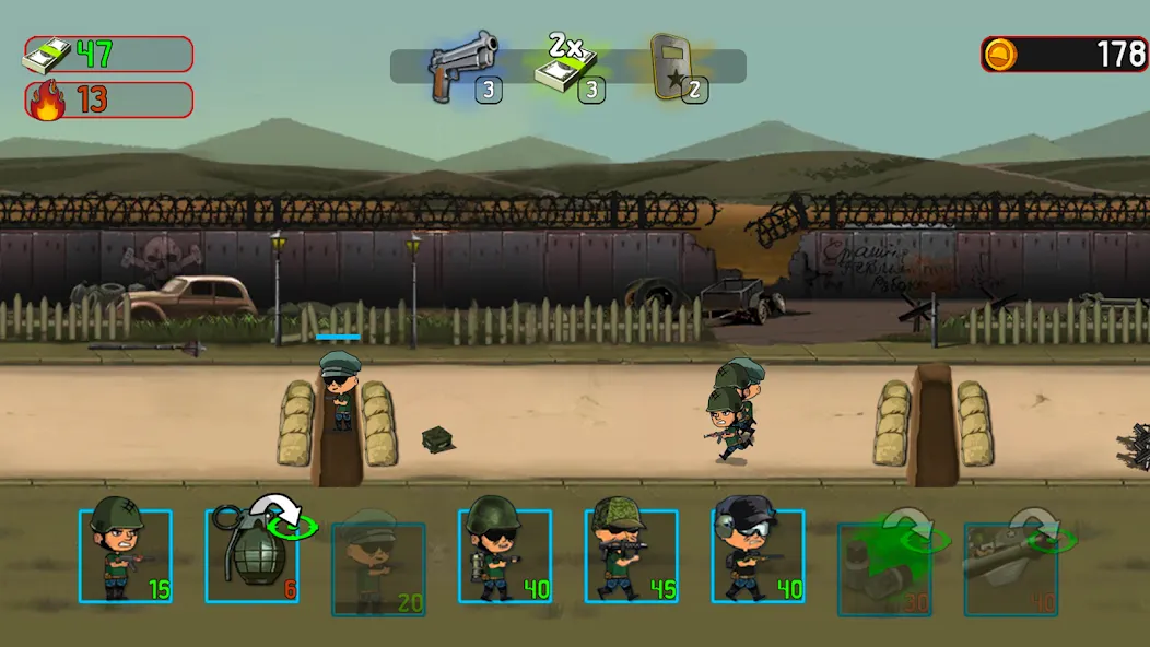 Army War: Military Troop Games  [МОД Много денег] Screenshot 5