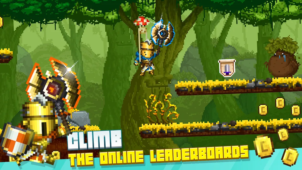 Bit Heroes Runner: Pixel Blitz (Бит Хероес Раннер)  [МОД Меню] Screenshot 4