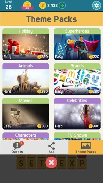 Pictoword: Fun Brain Word Game (Пиктоворд)  [МОД Много денег] Screenshot 5