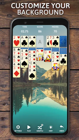 Solitaire Classic Era Games  [МОД Unlimited Money] Screenshot 2