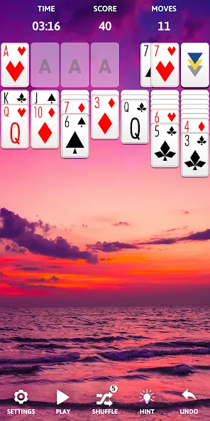 Solitaire Classic Era Games  [МОД Unlimited Money] Screenshot 5