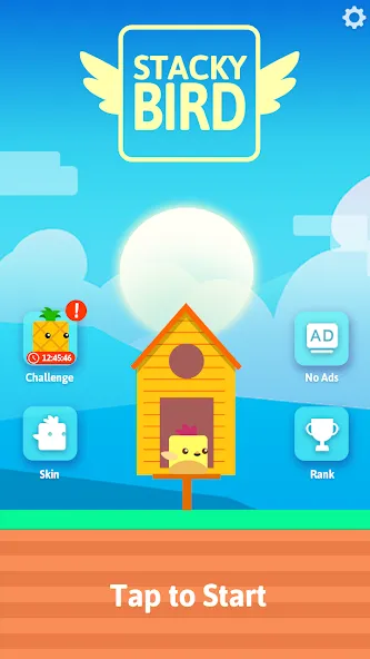 Stacky Bird: Fun Egg Dash Game (тэки птица)  [МОД Unlimited Money] Screenshot 1