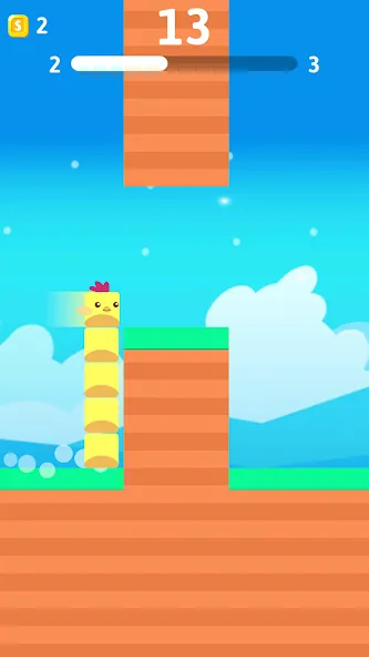 Stacky Bird: Fun Egg Dash Game (тэки птица)  [МОД Unlimited Money] Screenshot 2