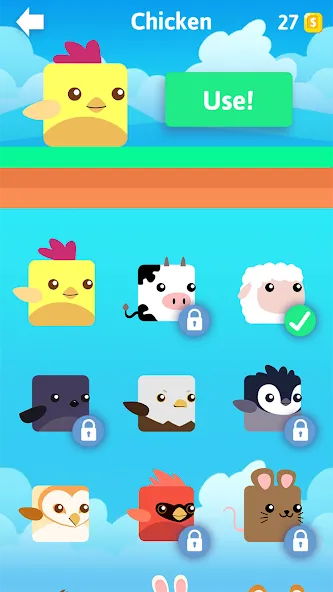 Stacky Bird: Fun Egg Dash Game (тэки птица)  [МОД Unlimited Money] Screenshot 4