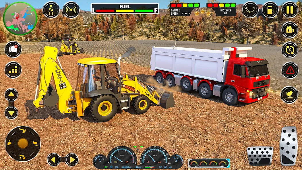 Real JCB Construction Games 3D  [МОД Много денег] Screenshot 3