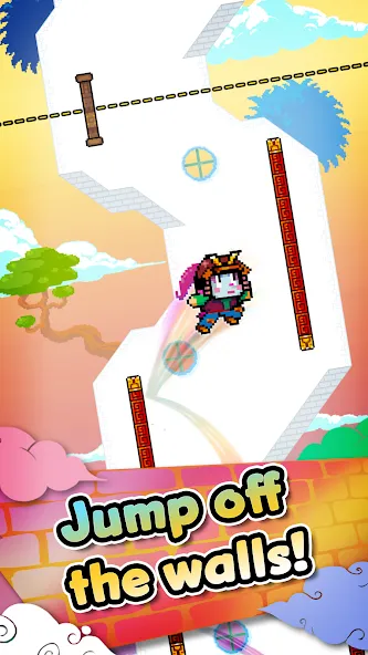 Wall Kickers (Уолл Кикерс)  [МОД Бесконечные деньги] Screenshot 1