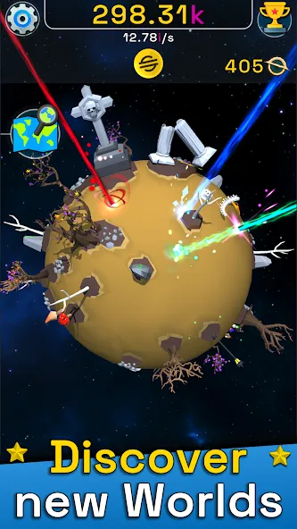 Planet Evolution: Idle Clicker (Планета Эволюция)  [МОД Все открыто] Screenshot 2