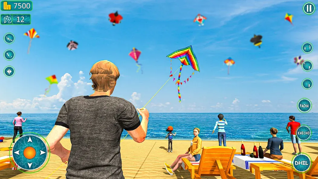 Kite Basant: Kite Flying Games  [МОД Unlocked] Screenshot 1