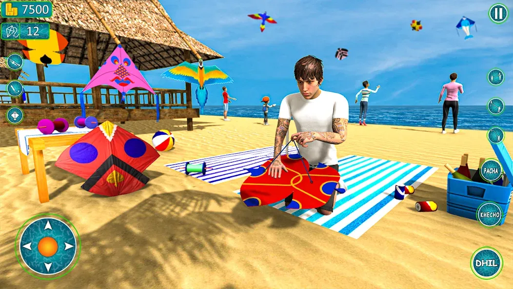 Kite Basant: Kite Flying Games  [МОД Unlocked] Screenshot 2