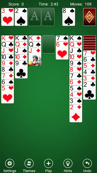 Solitaire  [МОД Много денег] Screenshot 1