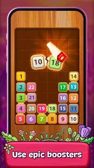 Merge Wood: Block Puzzle (Мерж Вуд)  [МОД Unlimited Money] Screenshot 5