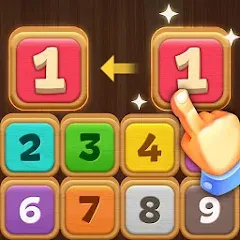 Скачать взлом Merge Wood: Block Puzzle (Мерж Вуд)  [МОД Unlimited Money] на Андроид