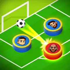 Скачать взлом Super Soccer 3v3 (Online) (упер футбол 3 на 3)  [МОД Много денег] на Андроид