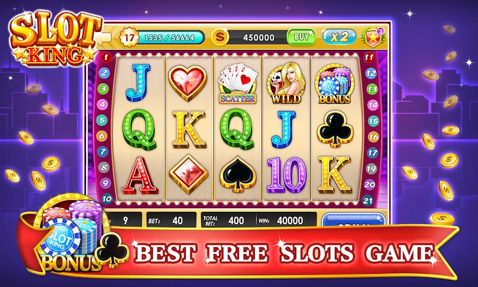 Slots Machines - Vegas Casino  [МОД Unlocked] Screenshot 3