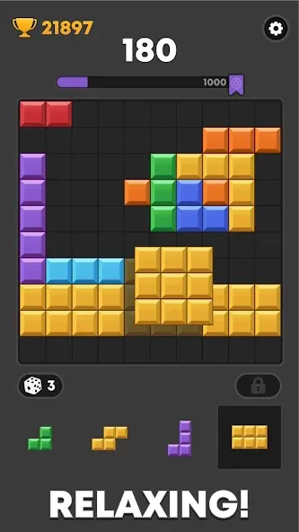 Block Mania - Block Puzzle (Блок Мания)  [МОД Много денег] Screenshot 5