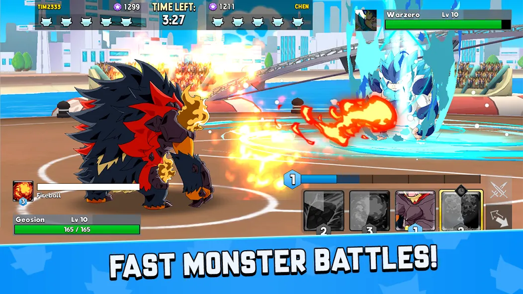 Monster Masters  [МОД Много монет] Screenshot 1