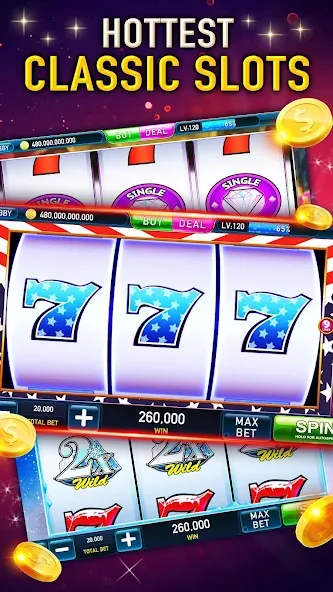 Slots Cash:Vegas Slot Machines (Слотс Кэш)  [МОД Бесконечные монеты] Screenshot 4