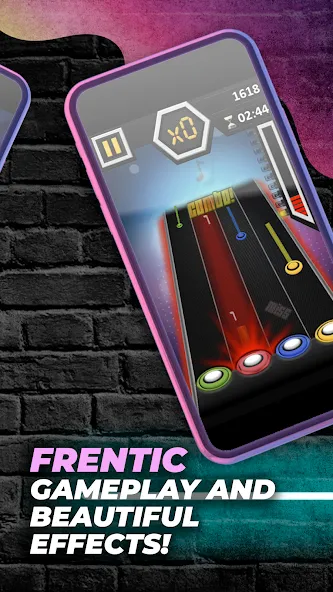 Guitar Hero Game: EDM Music (ЭДМ)  [МОД Бесконечные деньги] Screenshot 3