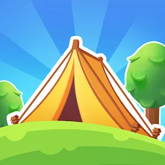 Скачать взлом Campsite Craze: Puzzle Merge (Кемпинговая Лихорадка) [МОД Все открыто] на Андроид