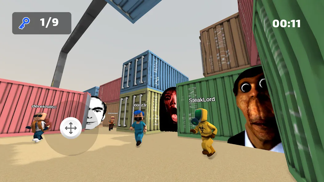 Nextbots: Obunga Chase Rooms (Некстботс)  [МОД Бесконечные деньги] Screenshot 5