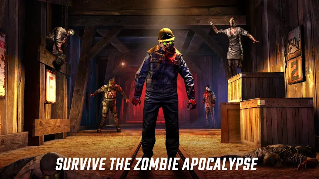 Dead Trigger 2 FPS Zombie Game (ДЕАД ТРИГГЕР 2)  [МОД Много денег] Screenshot 1