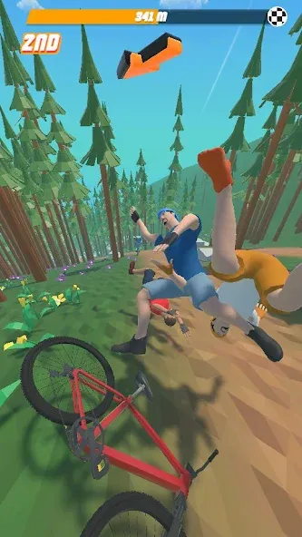 Bike Hill 3D (Байк Хилл 3Д)  [МОД Unlocked] Screenshot 3