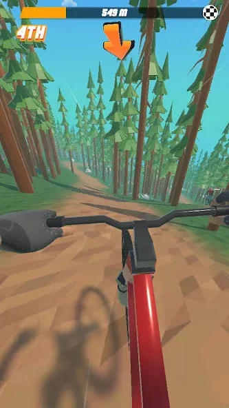 Bike Hill 3D (Байк Хилл 3Д)  [МОД Unlocked] Screenshot 4