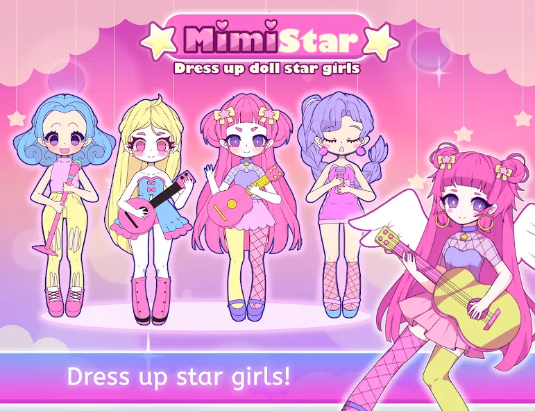 Mimistar dress up chibi doll (Министар)  [МОД Unlimited Money] Screenshot 1