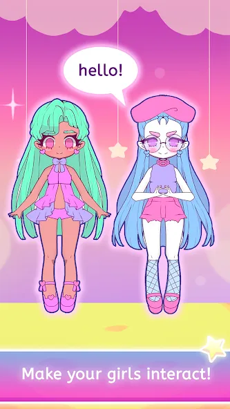 Mimistar dress up chibi doll (Министар)  [МОД Unlimited Money] Screenshot 5