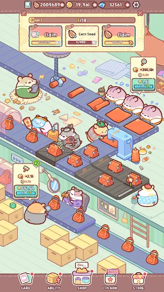 Hamster Bag Factory : Tycoon (Хэмстер сумка фабрика)  [МОД Mega Pack] Screenshot 4