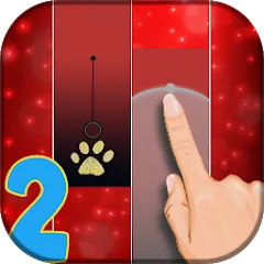 Скачать взлом Piano Noir Ladybug Tiles 2 (Пианино Нуар Картинки С кожанкой Жук 2)  [МОД Бесконечные деньги] на Андроид